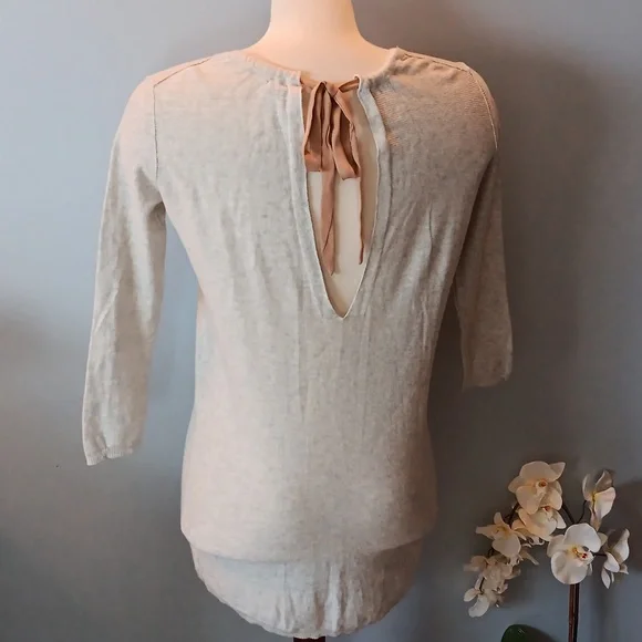 Aritzia Babaton ivory silk cashmere blend tunic - Picture 2 of 6